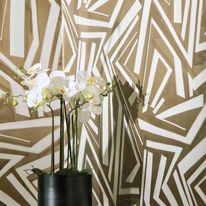 Harlequin behang Transverse Bronze 112740