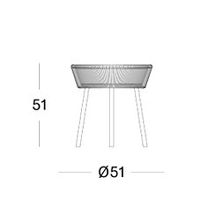 Vincent Sheppard Loop side table Outdoor