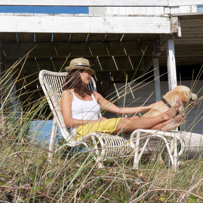 Vincent Sheppard Lucy lounge chair outdoor