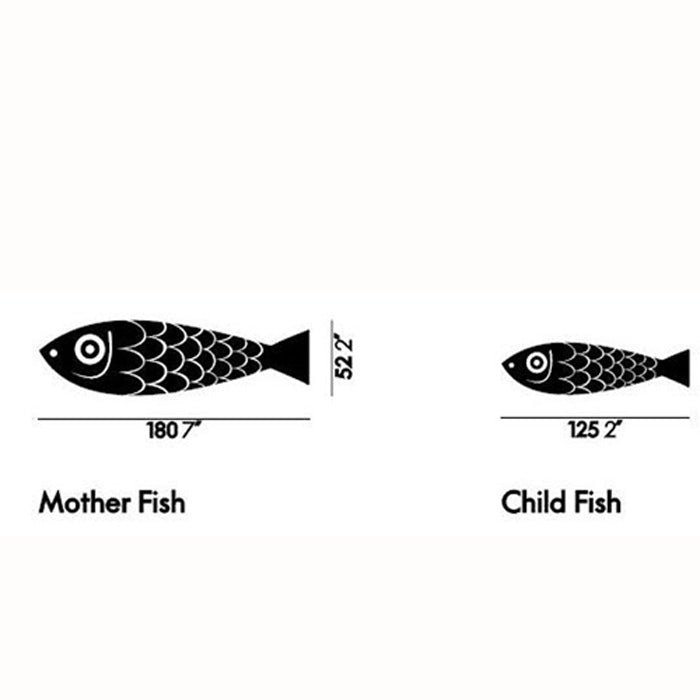 Vitra Wooden Dolls, Mother Fish & Child