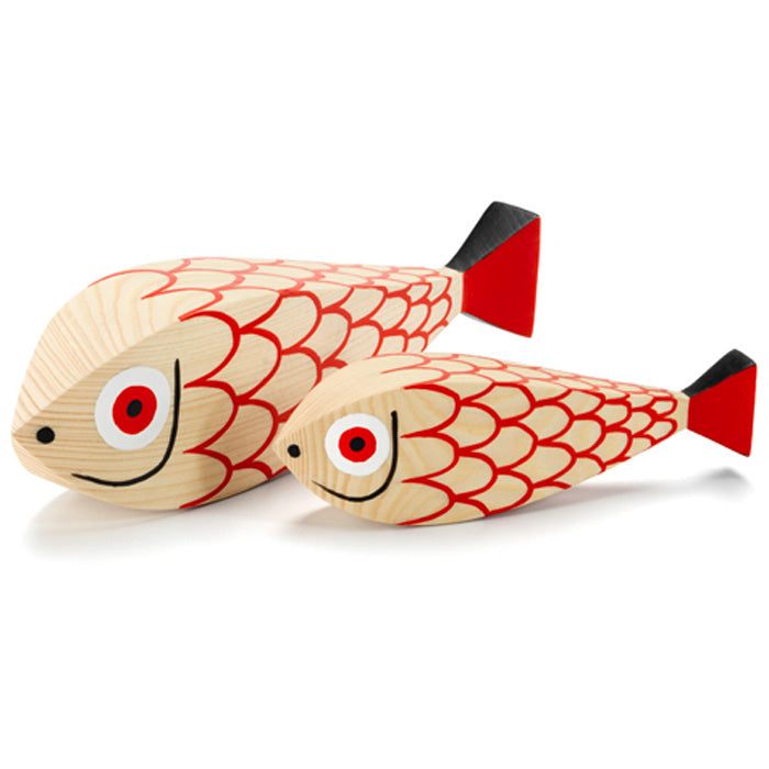 Vitra Wooden Dolls, Mother Fish &amp; Child