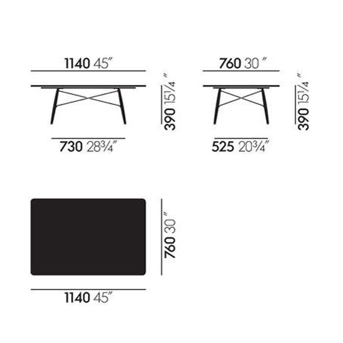 Vitra Eames Coffee Table