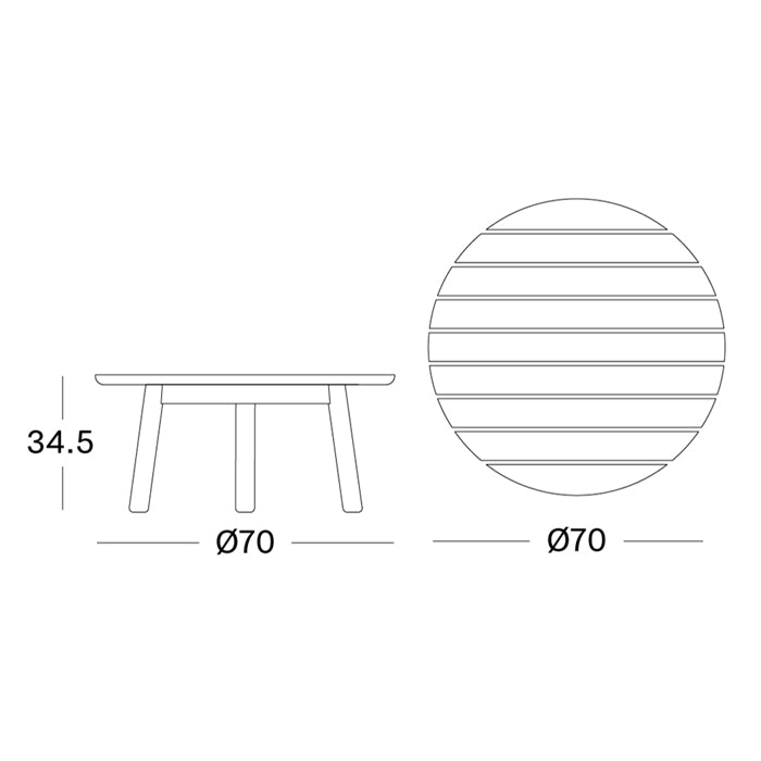 Vincent Sheppard Anton coffee table
