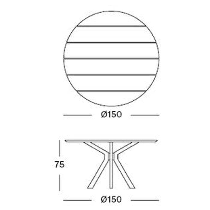 Vincent Sheppard Noa dining table outdoor