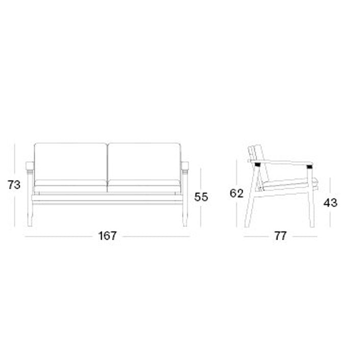 Vincent Sheppard David lounge sofa 2S