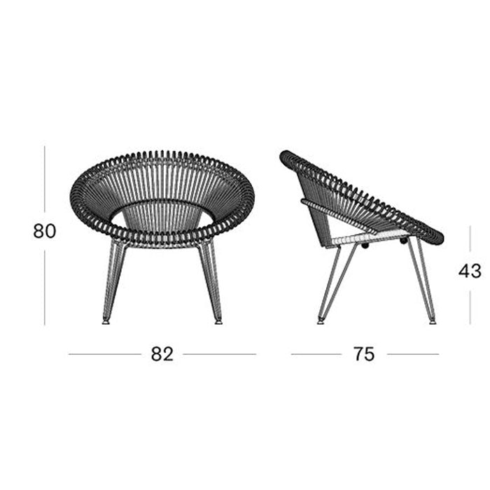 Vincent Sheppard Roxy lazy Chair Outdoor