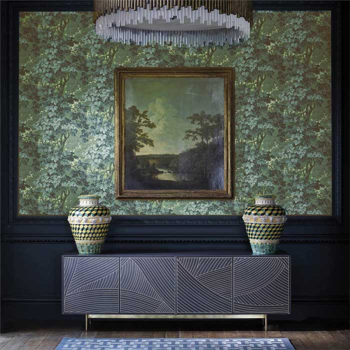 Zoffany Richmond Park Evergreen 312857