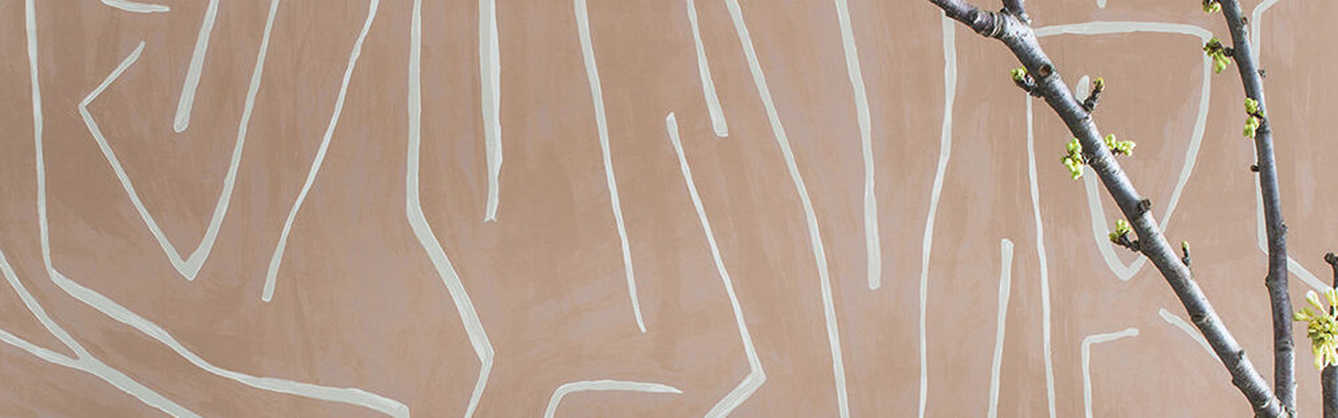 Kelly Wearstler Graffito salmon cream GWP 3501.117