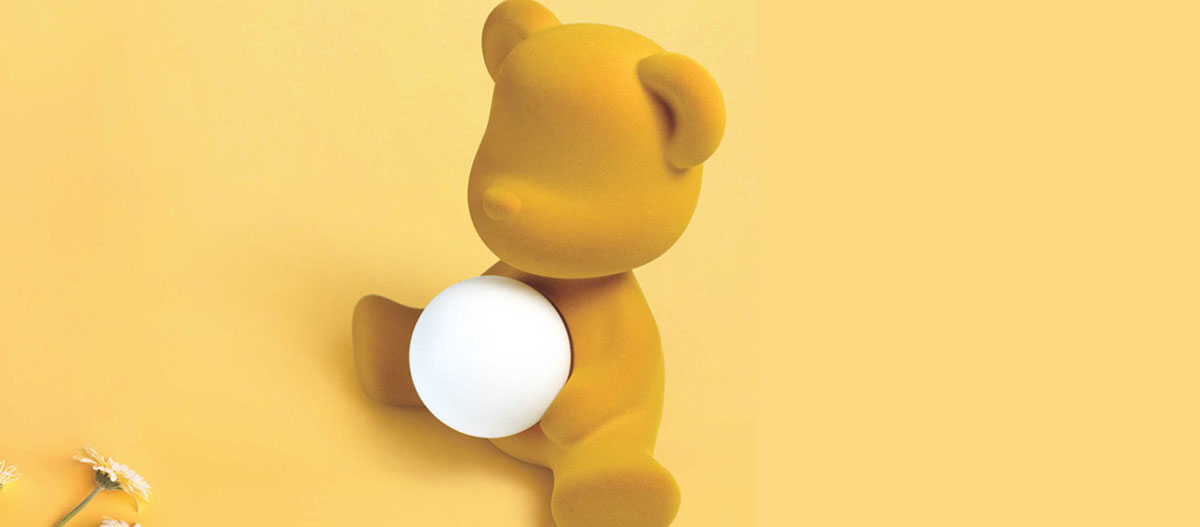 Qeeboo teddy girl golden