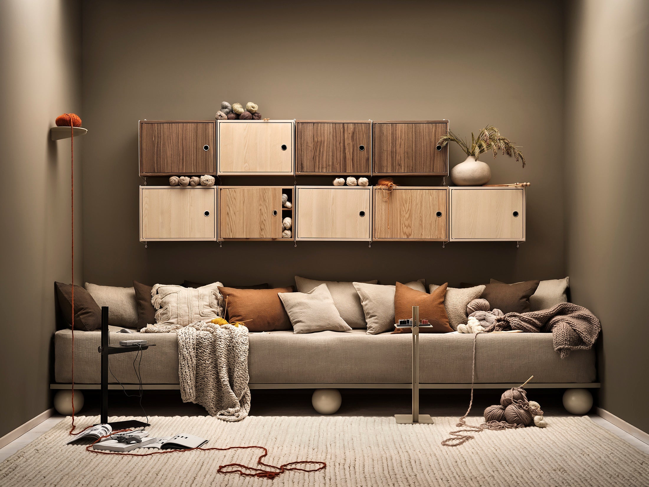 String complete kasten