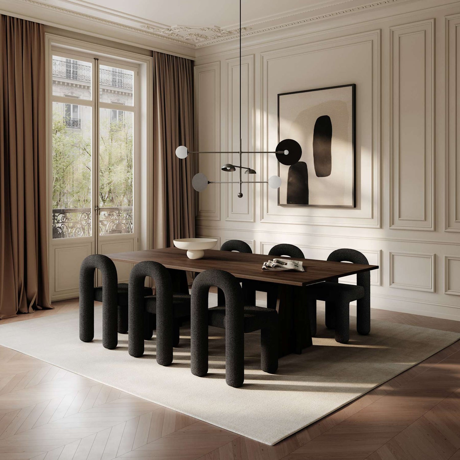 101 Copenhagen Daiku Dining Chair - Deep Taupe