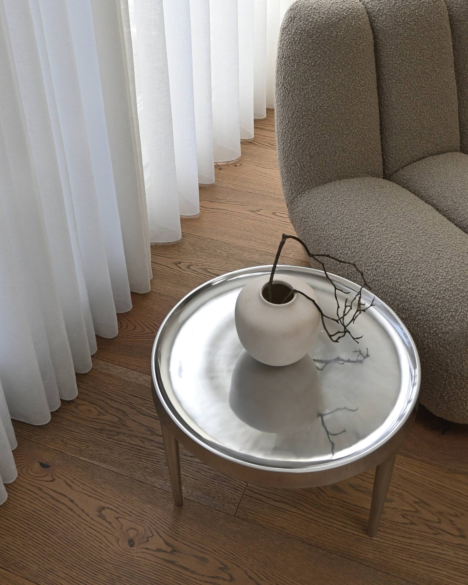 101 Copenhagen Phantom table Chrome