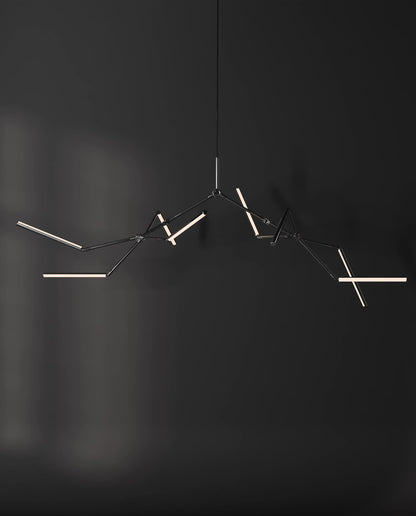 101 Copenhagen Stick Chandelier - Chrome