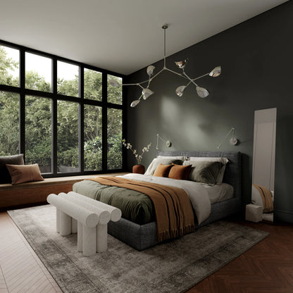 101 CopenhagenStingray Chandelier - Chrome