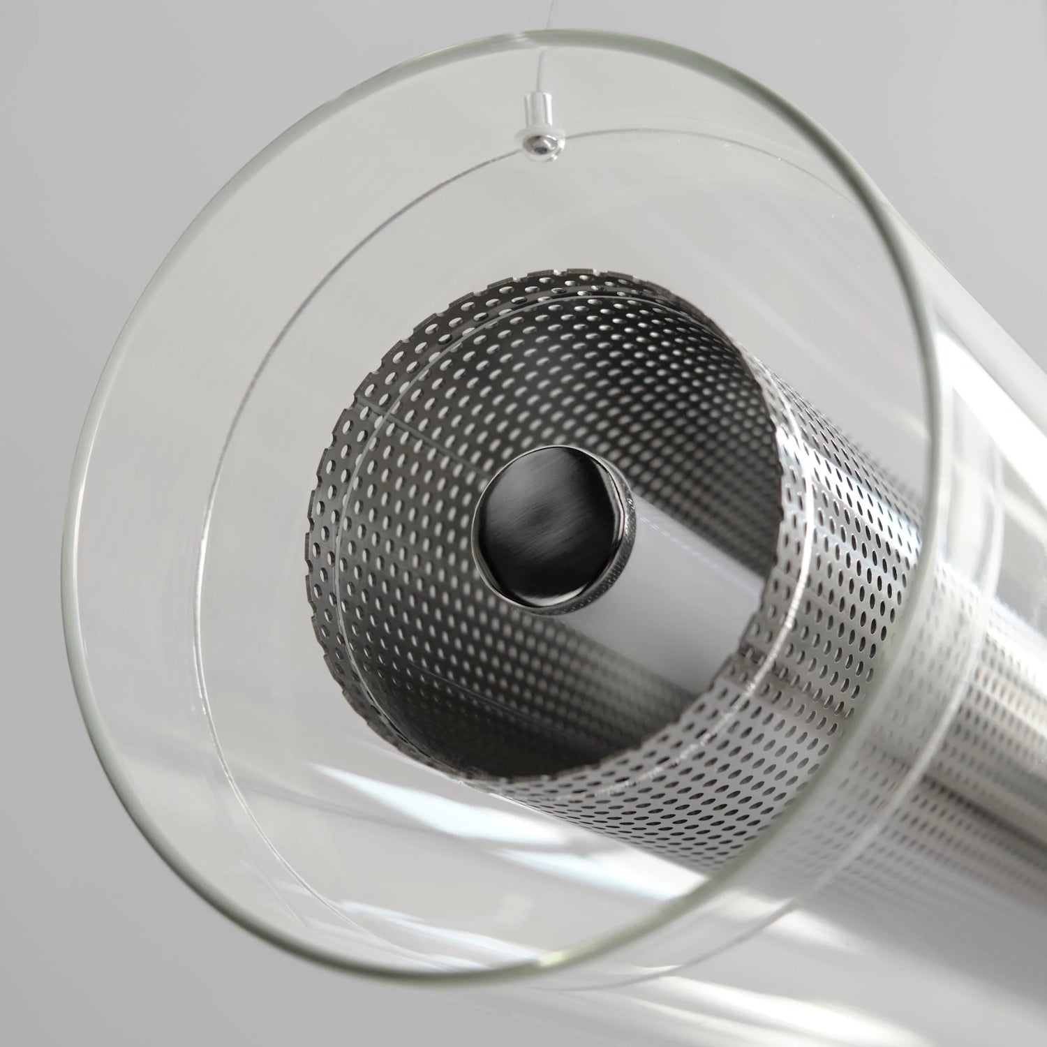 101 Copenhagen Frame Pendant lamp Fat - Chrome material 