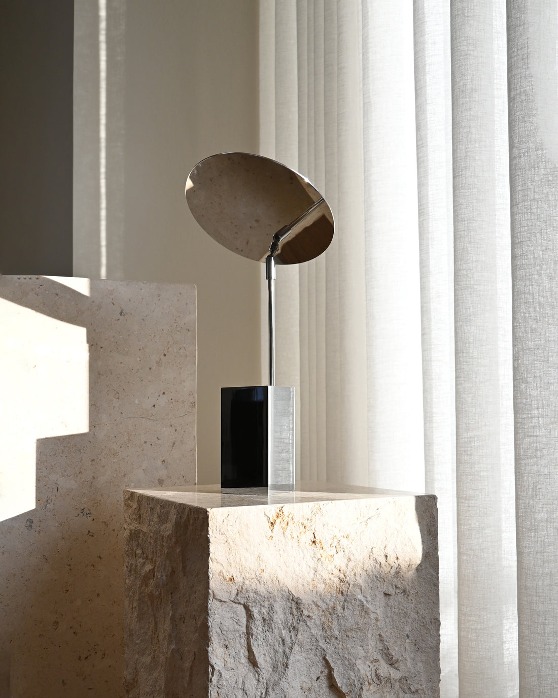 101 Copenhagen Reflect chrome tafellamp