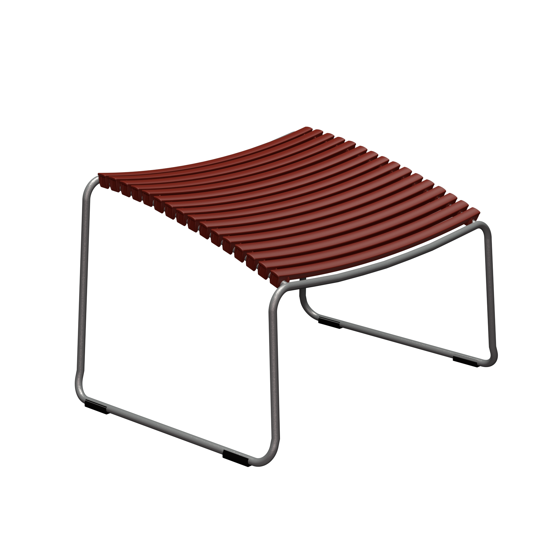 Houe Click footrest outdoor paprika