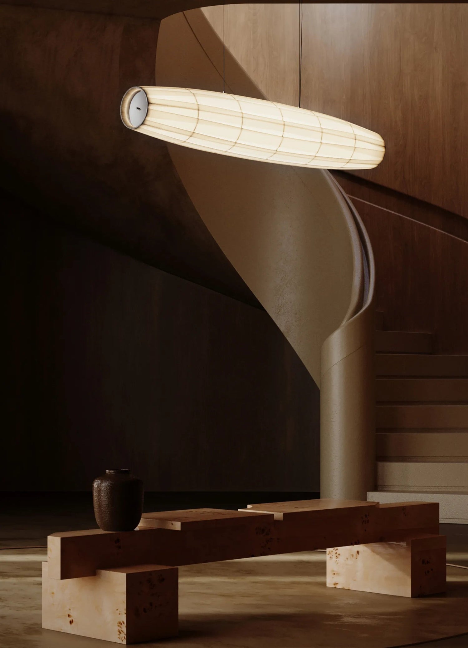 DCW éditions Colonne Pendant 100 hanglamp close-up