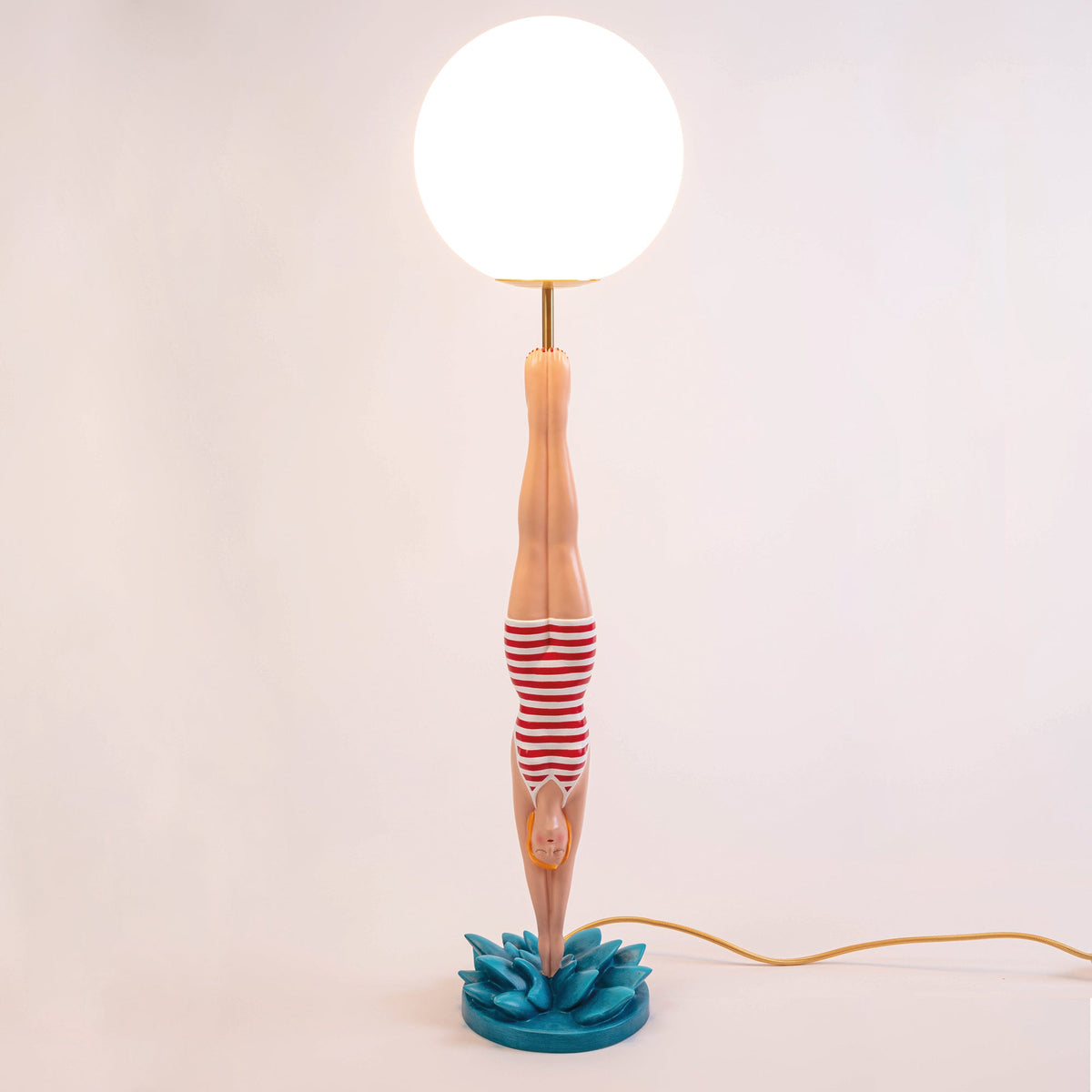Seletti Diver Lamp Rood detail 1