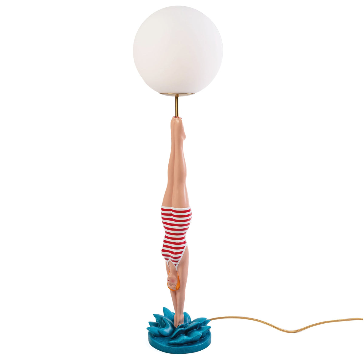 Seletti Diver Lamp Rood detail 3