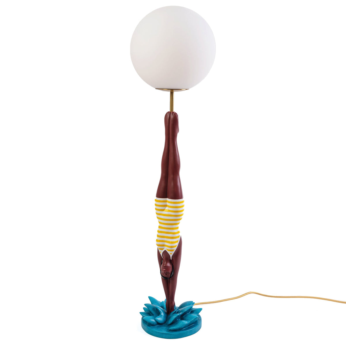 Seletti Diver Lamp Geel