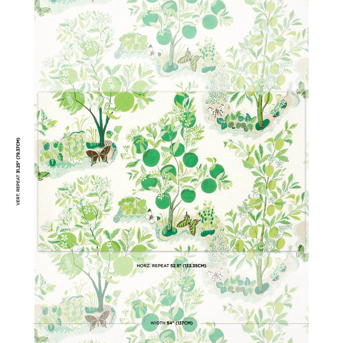 Schumacher Citrus Garden Leaf sfeerbeeld
