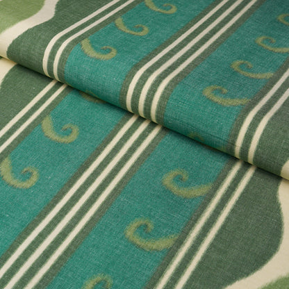 Schumacher Roman Reverie Teal &amp; Leaf sfeerbeeld 3