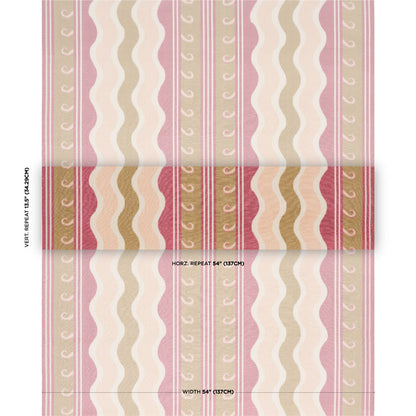 Schumacher Roman Reverie Gold &amp; Rose sfeerbeeld
