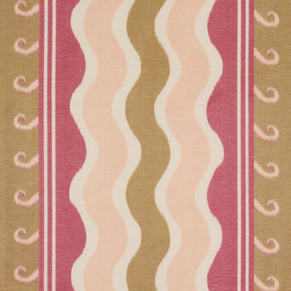 Schumacher Roman Reverie stof Gold &amp; Rose 182631
