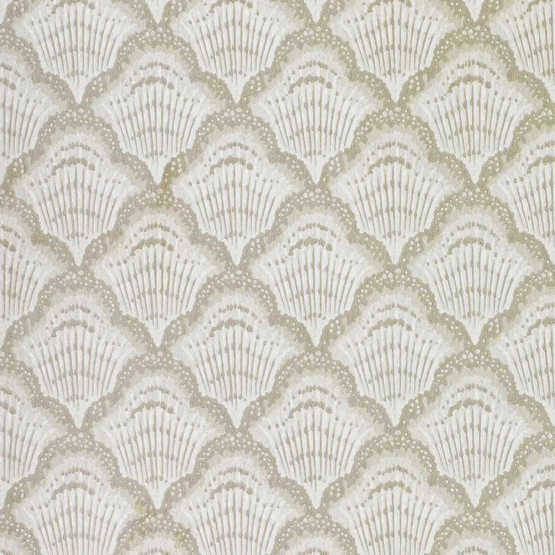 1838 Wallcoverings behang Calico Shell - Ivory 2412-179-01