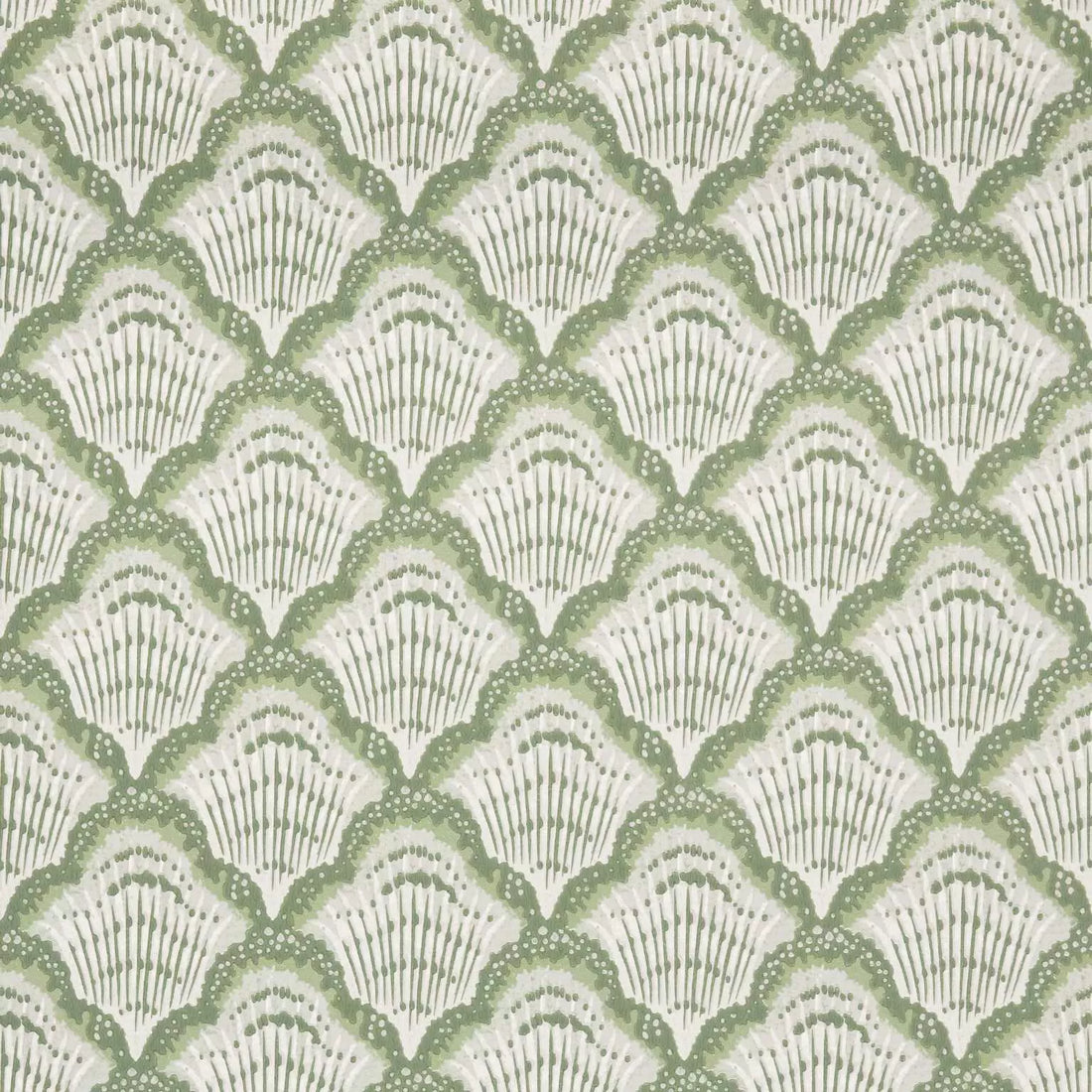1838 Wallcoverings behang Calico Shell - Verde Green 2412-179-02