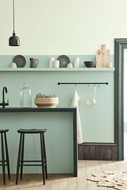 Little Greene verf - Aquamarine Pale 282