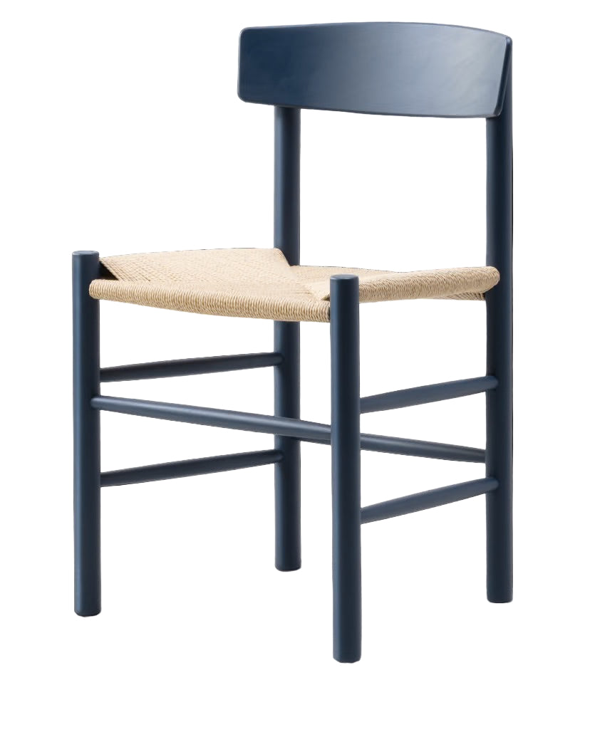 Fredericia J39 Mogensen chair Indigo Blue