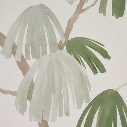 Schumacher Weeping Pine Sage detail