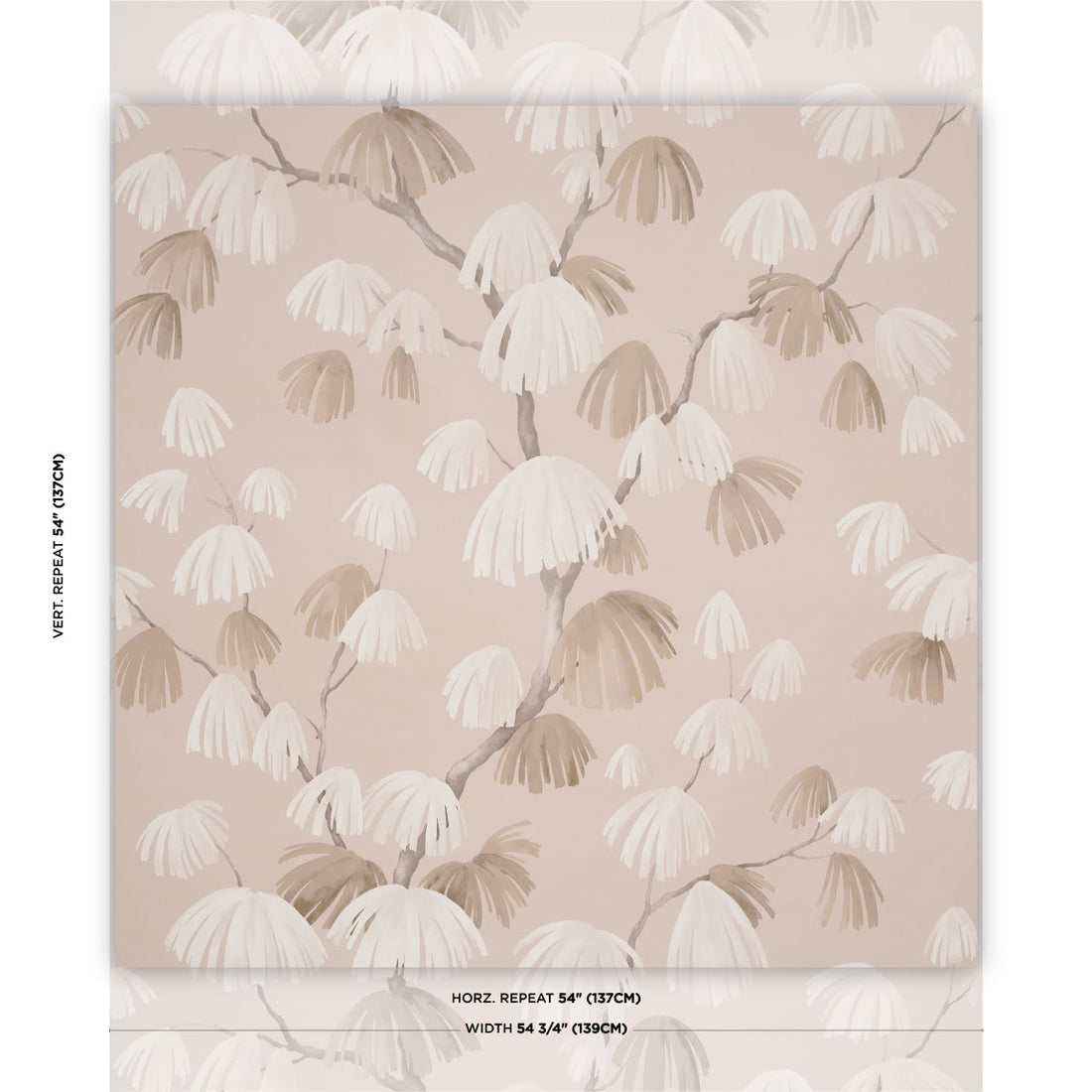 Schumacher Weeping Pine Taupe sfeerbeeld