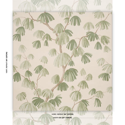 Schumacher Weeping Pine Green sfeerbeeld