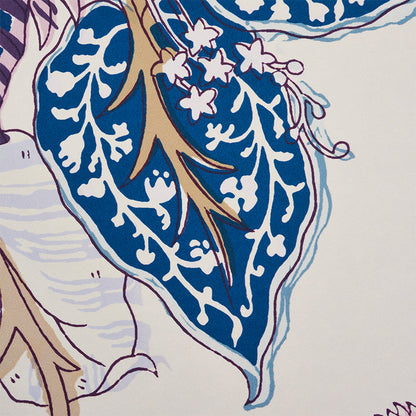 Schumacher Indian Arbre Hyacinth detail