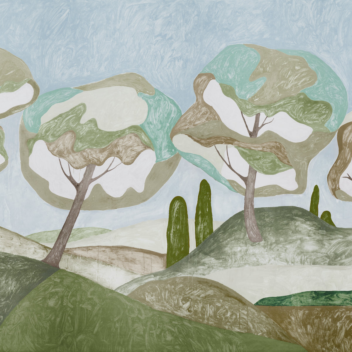 Schumacher Forest Hills Sky detail