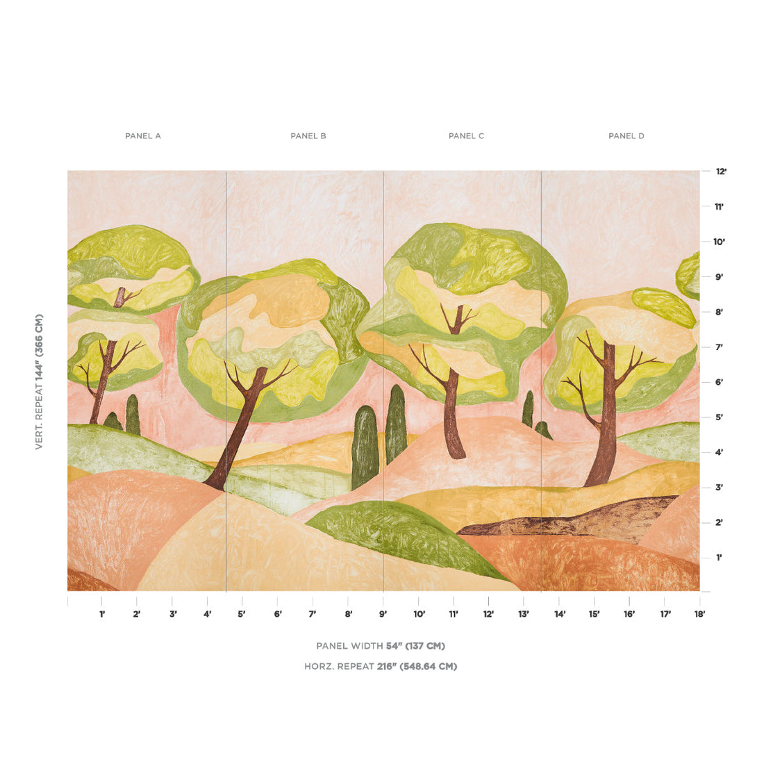 Schumacher Forest Hills Sunset sfeerbeeld
