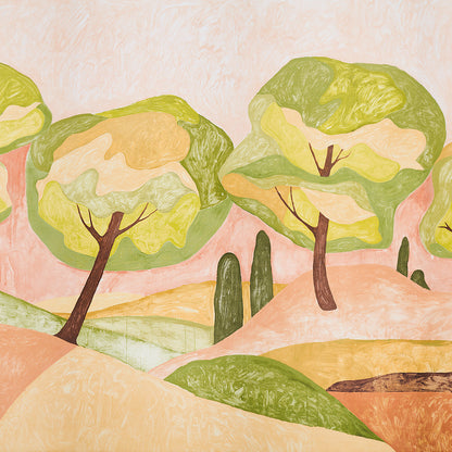 Schumacher Forest Hills Sunset detail