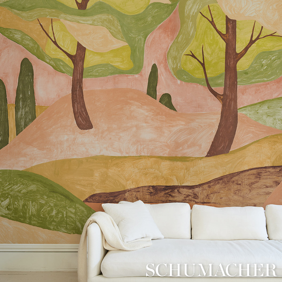 Schumacher Forest Hills Sunset detail 2