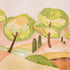 Schumacher Forest Hills Panel Set Sunset 5014651