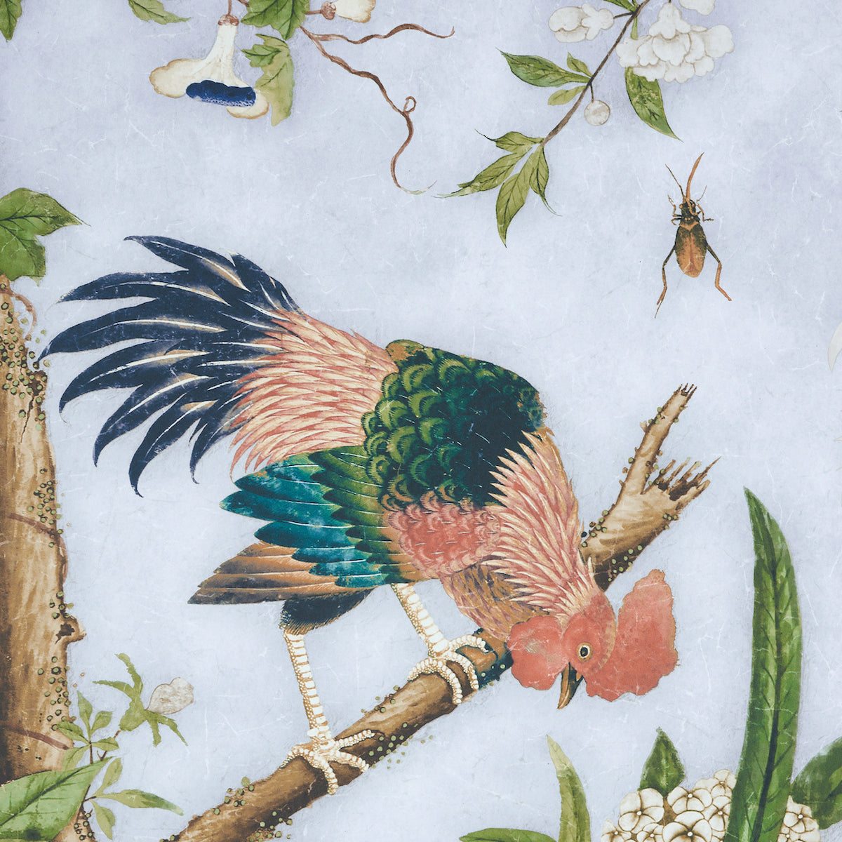 Schumacher Les Oiseaux Sky detail