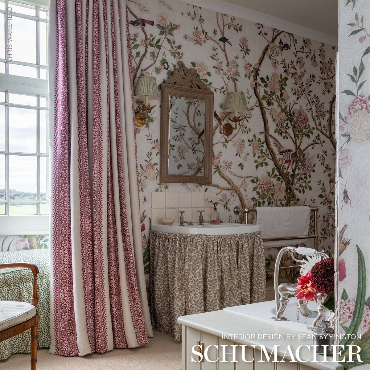 Schumacher Les Oiseaux Ivory sfeerbeeld 4