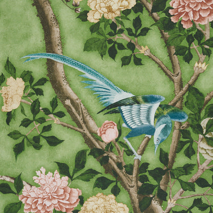 Schumacher Les Oiseaux Apple Green sfeerbeeld 2