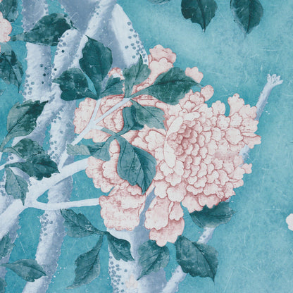Schumacher Les Oiseaux Blue Turquoise sfeerbeeld 3