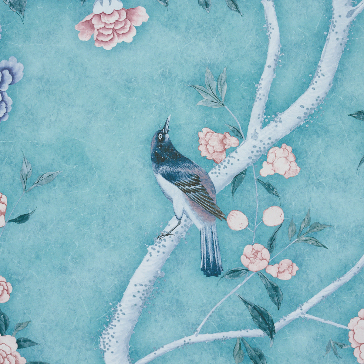Schumacher Les Oiseaux Blue Turquoise sfeerbeeld 4