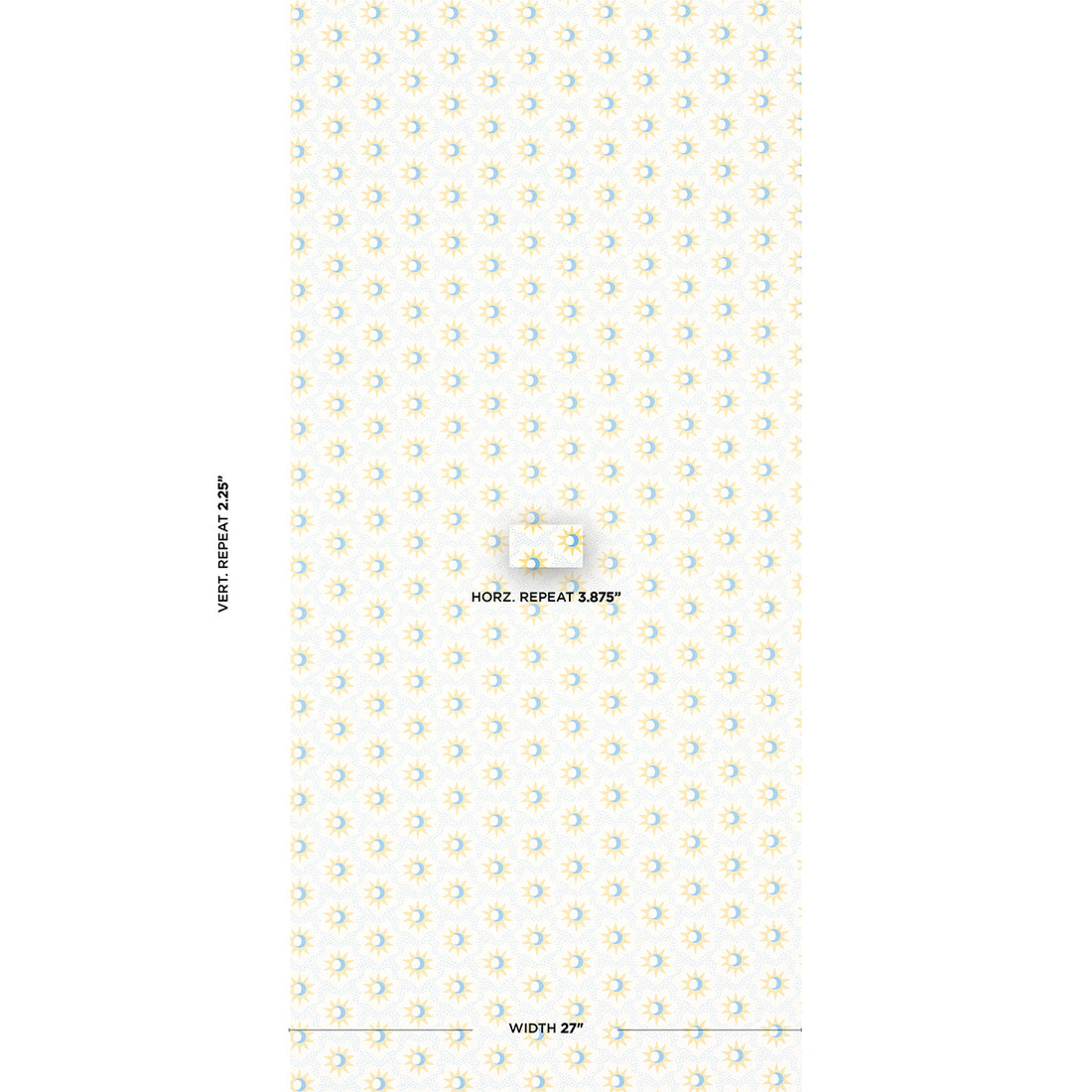 Schumacher Lucie Yellow &amp; Sky sfeerbeeld