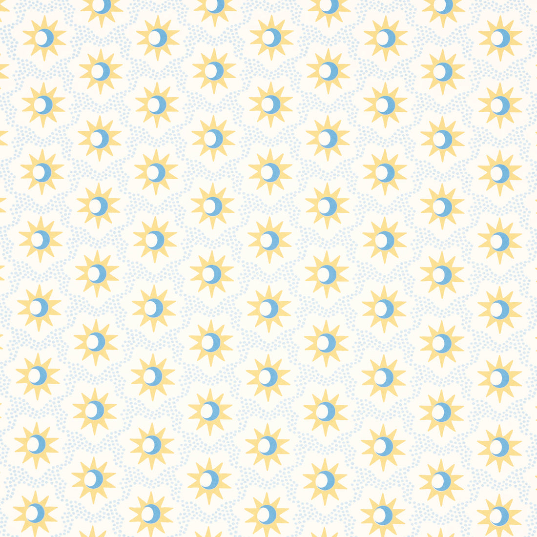 Schumacher Lucie behang Yellow &amp; Sky 5015760