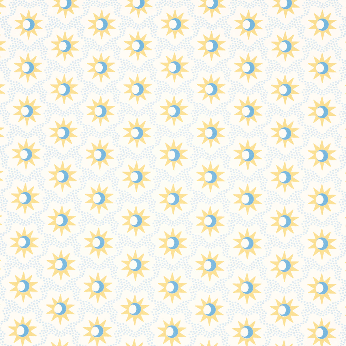 Schumacher Lucie behang Yellow &amp; Sky 5015760